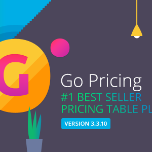Go Pricing – WordPress Responsive Pricing Tables