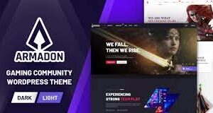 Armadon – Gaming Community WordPress Theme