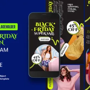 Black Friday Instagram Stories Template
