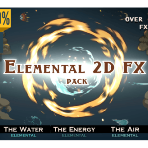 Elemental 2D FX pack [300 elements] v.05 9673890