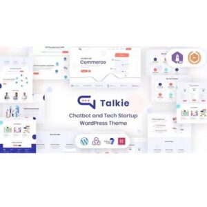 Talkie - Chatbot and Tech Startup WordPress Theme