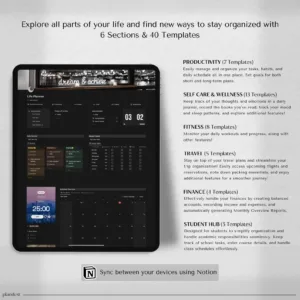 Life Planner Notion Template
